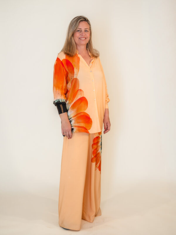 PANTALON MARGARITA LATERAL SALMON