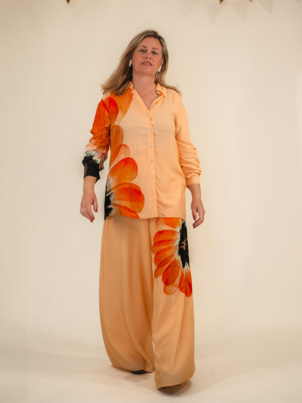 PANTALON MARGARITA LATERAL SALMON