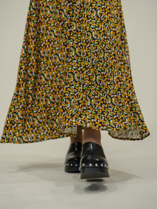 VESTIDO LARGO CAPULLITOS